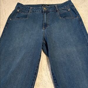 d. jeans Women's Classic Blue Straight Leg Jeans